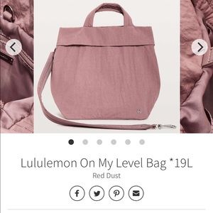 lululemon On My Level bag 19L